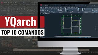 10 MELHORES COMANDOS DO PLUGIN YQARCH I Plugin AutoCAD