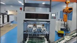 How to Get Paper Cup Fan - Automatic Jumbo Roll Metal Die Punching Machine with Strip Collection