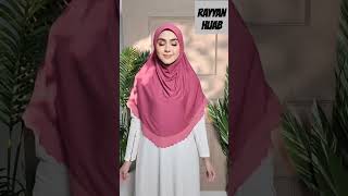 New arrival. Kain cotton with chiffon piping instant hijab. WhatsApp 91 9894892634 #importedhijab