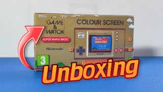 📦 Unboxing Nintendo Game & Watch Super Mario Bros. 4K