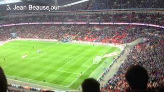 Wigan Athletic (2) 1-1 (4) Arsenal: 2014 FA Cup semi-final penalty shoot-out