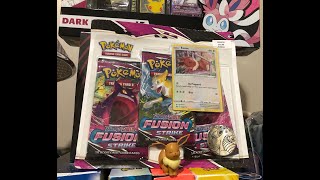 3-Blister Eevee Pack with Fusion Strike