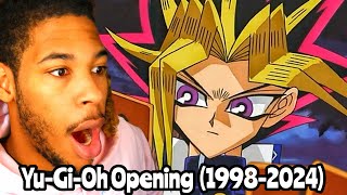 Reacting to Every Yu-Gi-Oh! Opening | From 1998 - 2024