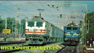 4 Overtakes : BHOPAL SHATABDI & GATIMAAN EXPRESS