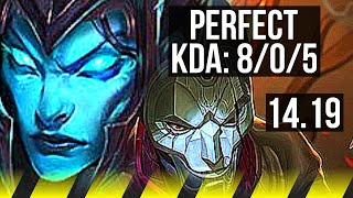 KALISTA & Renata Glasc vs JHIN & Karma (ADC) | 8/0/5, Legendary | EUW Master | 14.19