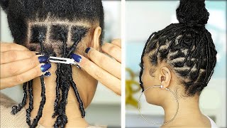 FINGER COILS on Natural Hair!