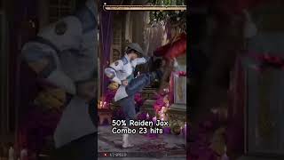 50% Raiden Jax Combo Mortal Kombat 1 MK1 God Tier Ranked #short #shorts #mk