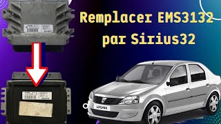 Remplacer EMS3132 par Sirius32 Dacia Logan mais  le résultat est choquant 2022