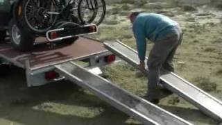 TRAILERS  - CAR TRANSPORTER TRAILERS WITH RAMPS