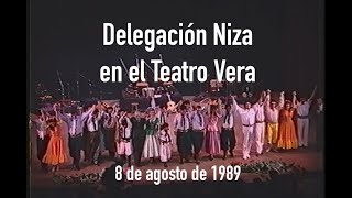 Delegación CHAMAME a NIZA unico Show en el TEATRO VERA 📼 - Archivo "8.9.89" TRAGEDIA DE BELLA VISTA