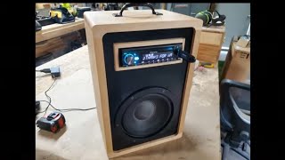 DIY Car Stereo Boom Box Build