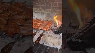 Крылышки на огне) 😋 #shorts #shots #вкусно #намангале #kebab #готовимдома #крылышки