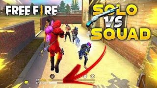 Free fire king is back 👑! Squad vs squad 😎| Garena Free Fire