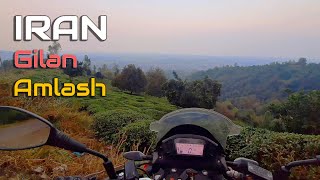 [MotoVlog] POV Motorcycle Ride: A Scenic Journey from Amlash to Tabestan Nashin | Gilan | IRAN