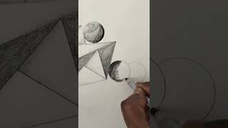 Circle Shading Drawing #shorts #drawing #art #ytshorts #youtubeshorts #shortsvideo