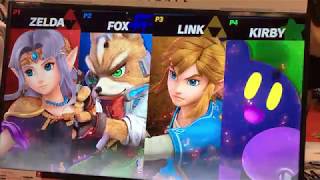 Super Smash Bros. Ultimate Demo: Zelda vs Fox vs Link vs Kirby - Fan Expo 2018