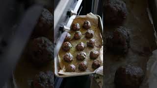 Sticky Sesame Lamb Meatballs