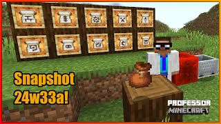 Finalmente o Bundle vai chegar no Minecraft! (Snapshot 24w33a)