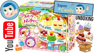 [DIY Kit] #kracie ,Popin Cookin: "Cakes Kawaii" 📦🍰🧁 Japan&Candy #ポッピンクッキン #fyp