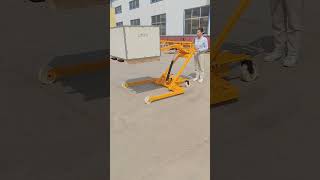 Outdoor Mini Forklift Portable 500kg Electric Forklift