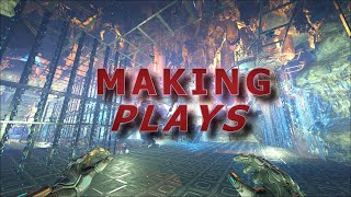 ARK Official PVP - GANG GANG MAKING PLAYS TO WIPE BASES