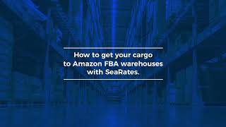 How to ship your cargo to a fulfillment centre using SeaRates