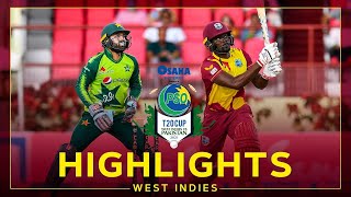 Pakistan vs West Indies 1st T20I Highlights 2021 WCC3 Gameplay