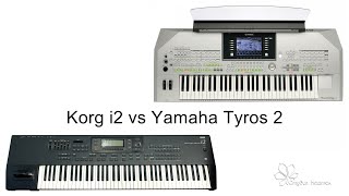 Korg i2 vs Yamaha Tyros 2