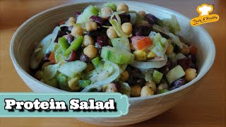 Your Favorite Protein Salad | Protein Salad | Weight Loss Recipe | Chickpea Salad | Vegetable Salad