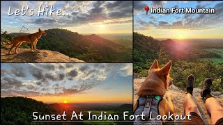 Sunset At Indian Fort Lookout - Indian Fort Mountain - The Pinnacles - Kentucky - 8/30/23