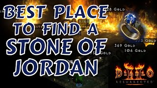 Best Place to Find a Stone of Jordan - SoJ - Diablo 2 Resurrected