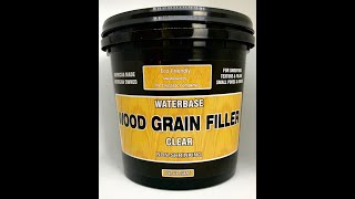 How to use CrystaLac Clear Wood Grain Filler