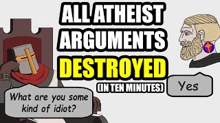 ALL Atheist Arguments DESTROYED In Ten Minutes (Redeemed Zoomer)