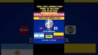 Final Copa Amerika 2024 #football #copaamerica2024 #argentina #colombia