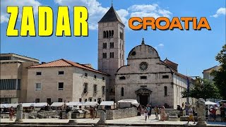 ZADAR, CROATIA: A CITY WALKING TOUR | HIGHLIGHTS INCLUDE THE ROMAN FORUM | 4K