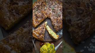 Savory tart with zucchini! #cooking #food #recipe #shorts #video #short #shortsvideo #youtubeshorts