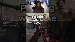 Brittneyraines going CRAZY with the MCW #callofduty #codclips #callofdutyclips