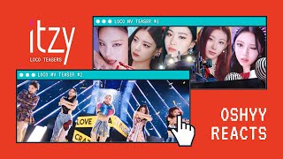 MIDZY OSHYY REACTS TO ITZY “LOCO” M/V Teaser 1 & 2 (DAYUUUUUUMMM!!❤️❤️❤️)