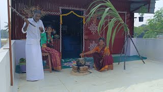 My House Pongal celebration || Pongal- Cooking In Village House || Traditional Mom