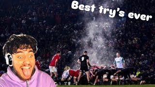 All Blacks 10 best try's (Reaction)