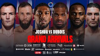 Anthony Joshua Vs Daniel Dubois & Undercard Grand Arrivals