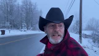 Road and  weather report February 2, with Route9Johnny woodford, Vermont￼