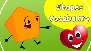 Learn name of shapes- English educational video