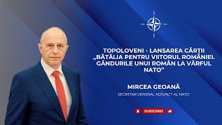 Topoloveni - Lansarea cărții “Bătălia pentru viitorul României. Gândurile unui român la vârful NATO”