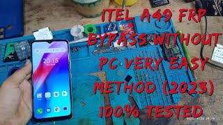 Itel A49 Frp Bypass Without Pc Very Easy Method (2023) 100% Tested