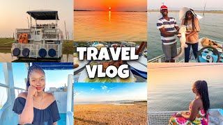 ZIM TRAVEL VLOG : KARIBA | houseboat experience, fishing , site seeing, houseboat tour + more