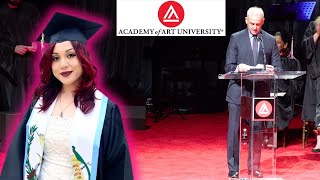 ASI FUE LA GRADUACIÓN DE MI HIJA | ACADEMY OF ART UNIVERSITY Graduación 2023