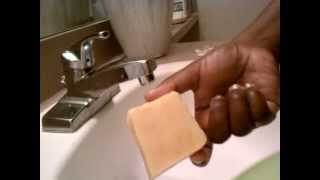 LUSH *Sexy Peel Soap* DEMO ((LOOK))