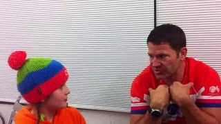 When Ella met Steve Backshall