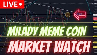 MILADY MEME COIN  JASMY COIN  BTC   \ MARKET WATCH \   ***WE ARE LIVE***